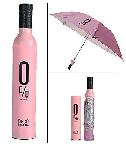 Bottle Umbrella – Unisex Windproof UV and Rain Protection Brand: