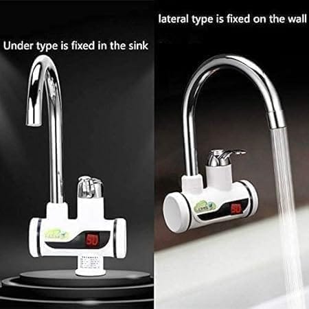 Instant Electric Water Heater Faucet Tap Home-Kitchen
