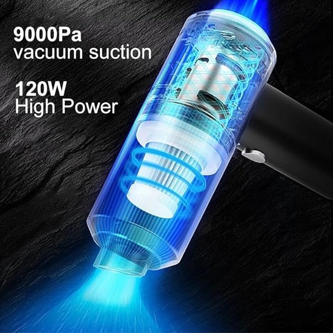 3 In 1 Car Vacuum Cleaner,Rechargable Vaccum Cleaner, Car Vacuum Cleaner