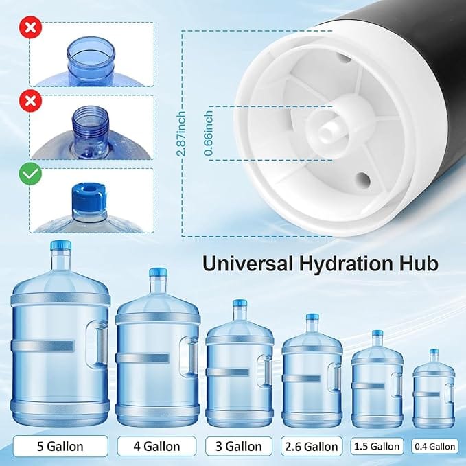 Automatic Wireless Water Can Dispenser Pump