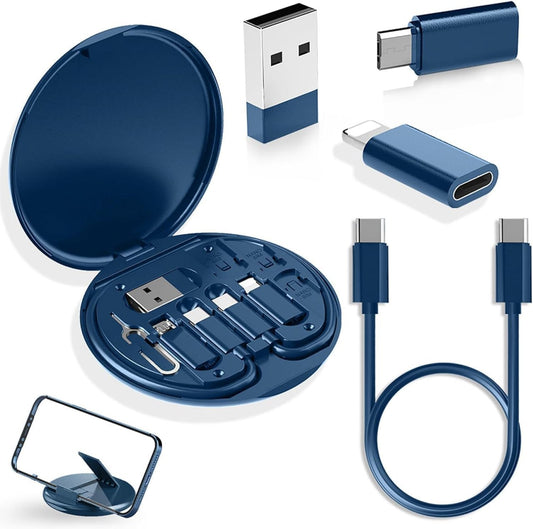 All in One 60W USB Fast Charging Travel Data Cable Set